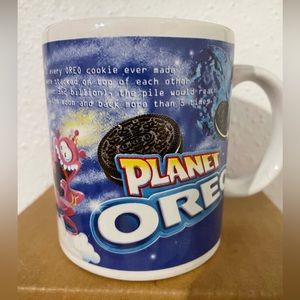 Nabisco Planet Oreo Cookie Astronaut Alien Space Coffee Collectible Coffee Mug.